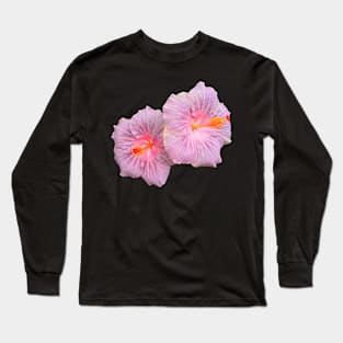 Purple hibiscus Long Sleeve T-Shirt